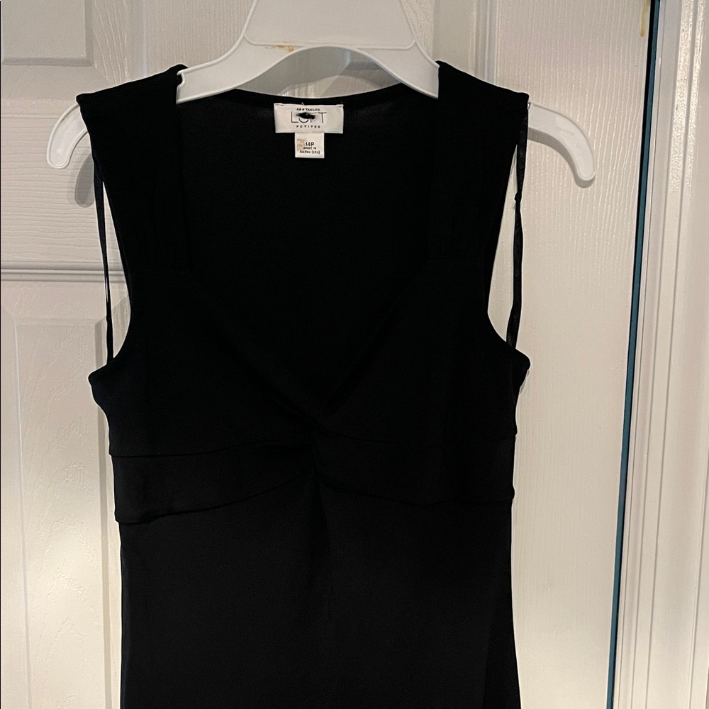 Anne Taylor Loft Black Mini Dress